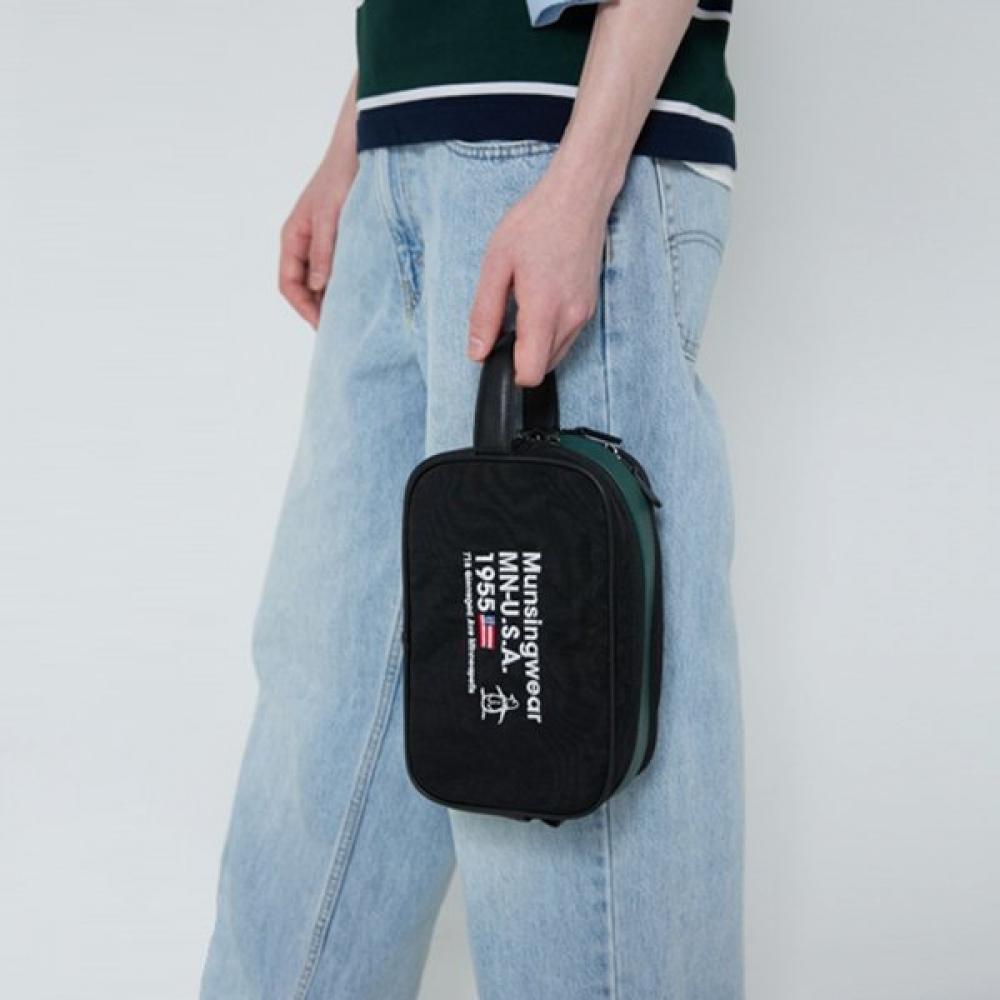 

MunSingwear Men S eSSential Pouch Black Mr121mbg11 BLCK_BLCK/FR