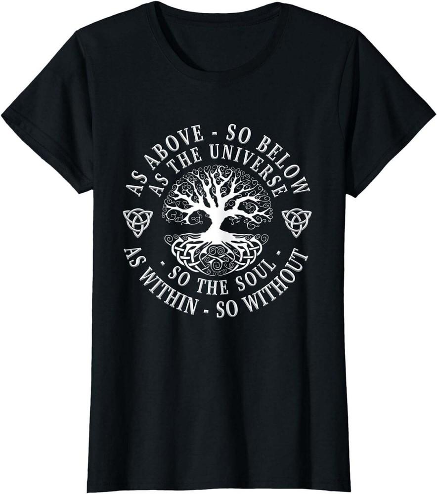 Shirt Unisex Unisex As Above So Below S