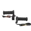 12V 22mm Motorcycle Heated Handlebar with Voltage Display USB Output Adjustable High Low Temp