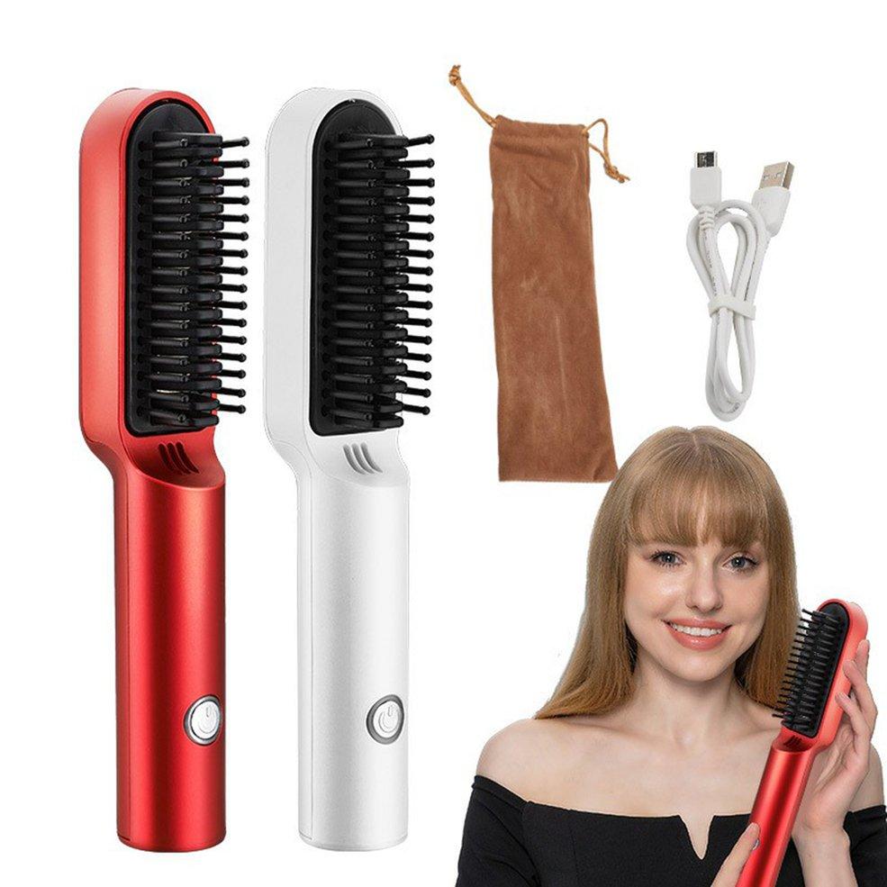 cordless straightener brush