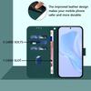 Wallet Case for Phone - Leather/PU, Dark Green, With Lanyard