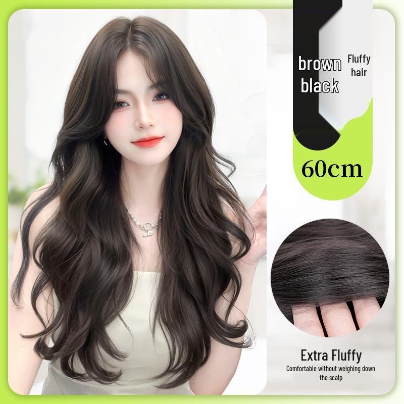 Long Curly Hair Wig Extension – Seamless, Voluminous, and Invisible for Women