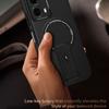 For Motorola Moto G35 5G Case Carbon Fiber Texture PC + TPU Phone Cover with Kickstand