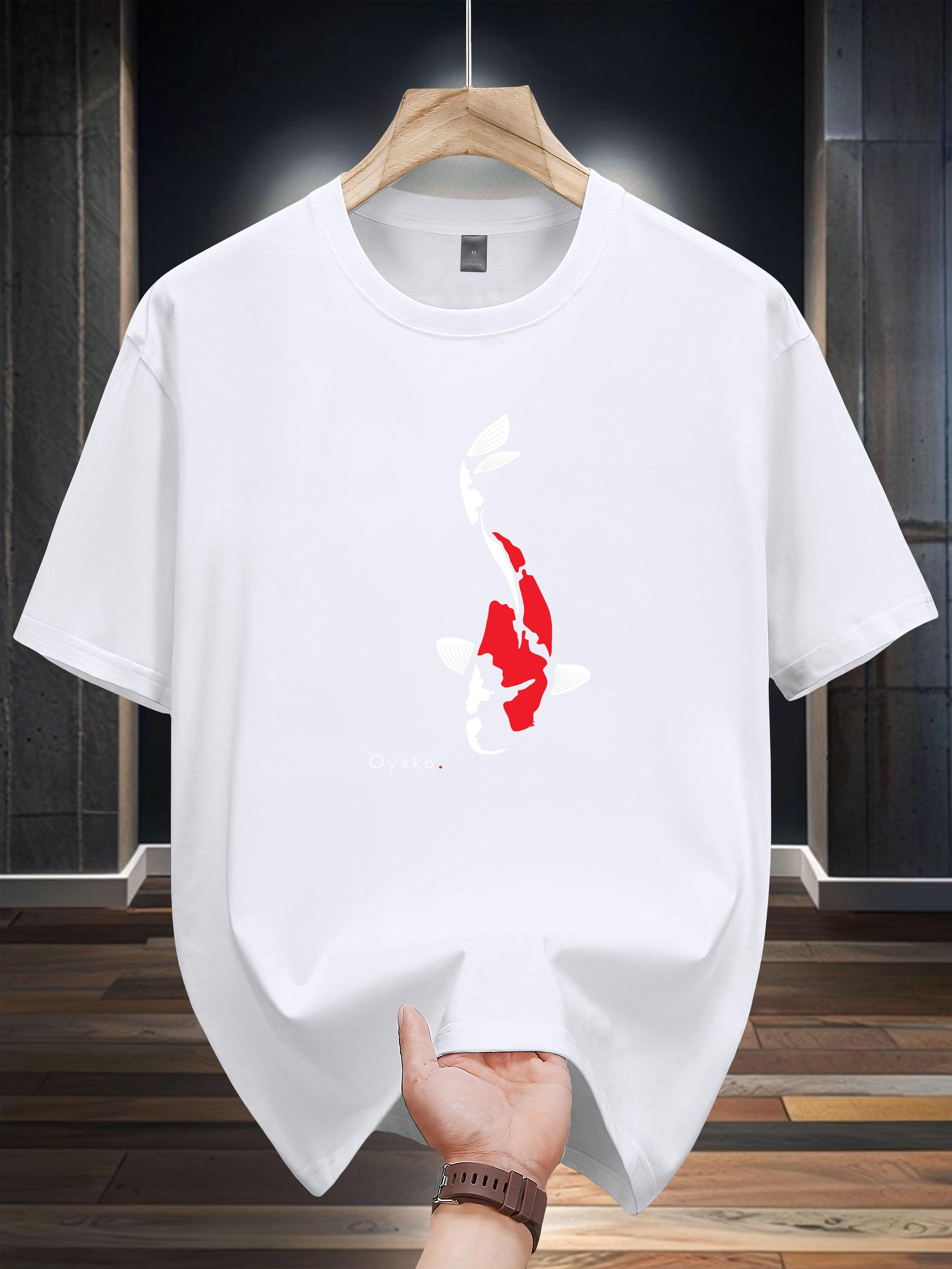 Graphic T-shirt - Casual Crew Neck M
