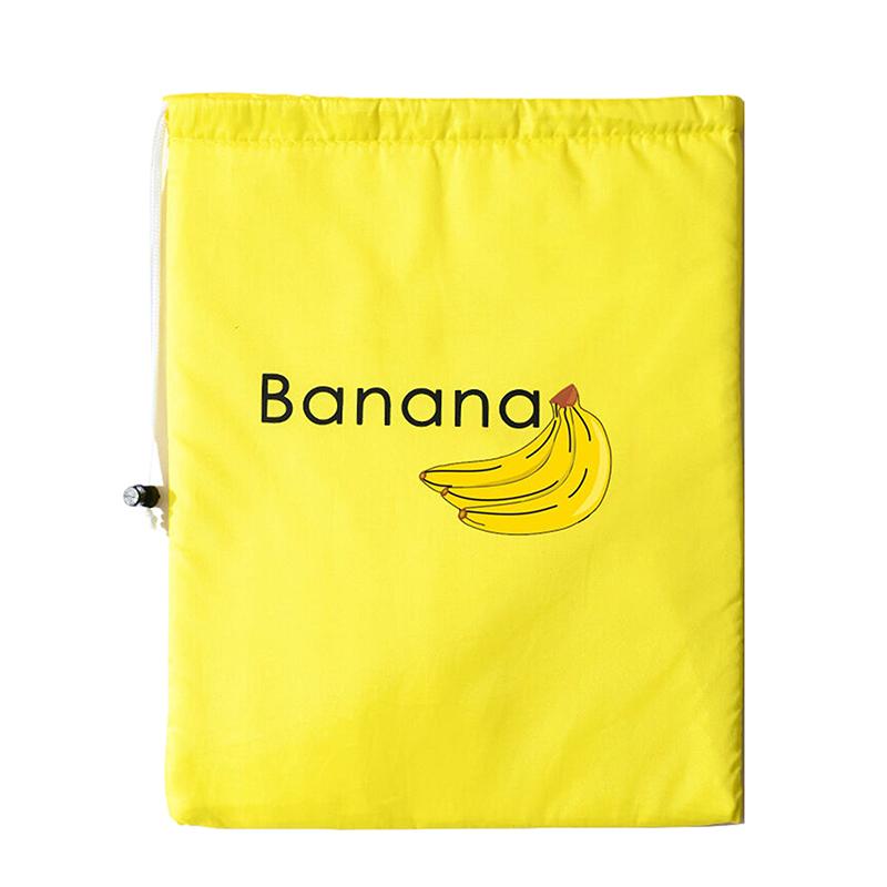 Fruit And Vegetables Storage Bag Insulated Lettuce Banana Fresh-Keeping Bundle Pocket Drawstring Banana Preserve Bag