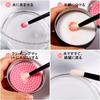 DUcare Makeup Brush Cleaner Brush Cleaning Detergent Solid Soap Natural Coconut Oil Odorless Gentle On Skin Includes Silicone Makeup Brush Cleaning