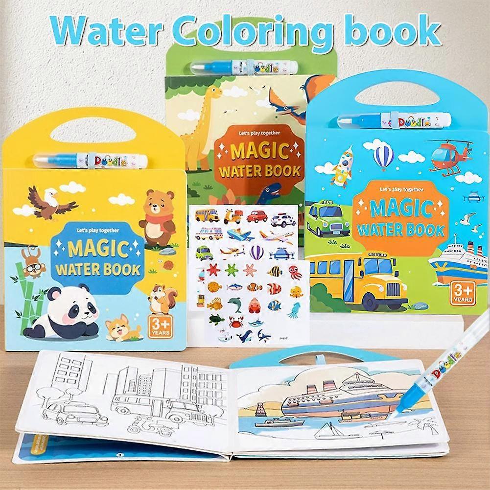Magical Water Painting Book For Children Creative Art Learning