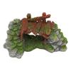 Fish Tank Arch Bridge Decoration Resin Beautiful Sapce Saving Aquarium Decorative Bridge for Underwater Environment
