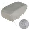 For Dodge Durango 2011-2017 Center Console Lid Leather Armrest Pad Cover Gray