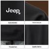 Jeep Men's Casual Embroidered Crew Neck Sweatshirt