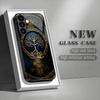 Tree of Life Tempered Glass Phone Case Suitable for Samsung Galaxy S26 S25 S24 S23 S22 S21 S20FE/Ultra/Plus Anti Drop Back Cover