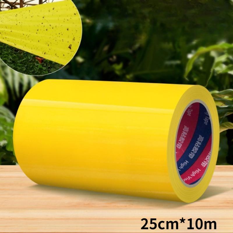 Dış Mekan Bahçe Zararlı Kontrolü için Sarı Çift Taraflı Böcek Geçirmez Bant