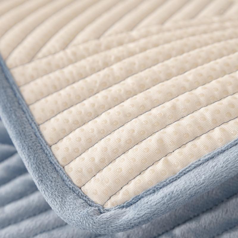 Осень и зима Новая голландская плюшевая супер мягкая однотонная вышитая диванная подушка — фото 7