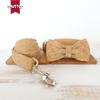 MUTTCO Creative Wood Grain Double Layer Safety Dog Collar and Leash UDC-084