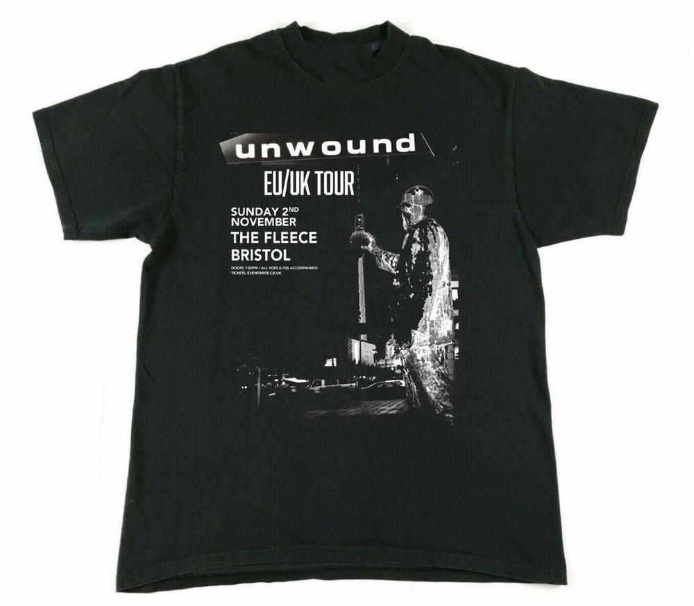 

Unwound 2025 Europe and UK tour T Shirt Black All Size Gift Fans AL789 Unisex T-Shirt L