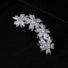 Blumenförmiger Ohrclip mit Diamant-Entfernung Fake Piercing Ohr-Manschette Ohrringe Damen Einfacher Hochzeits-Schmuck Geschenk