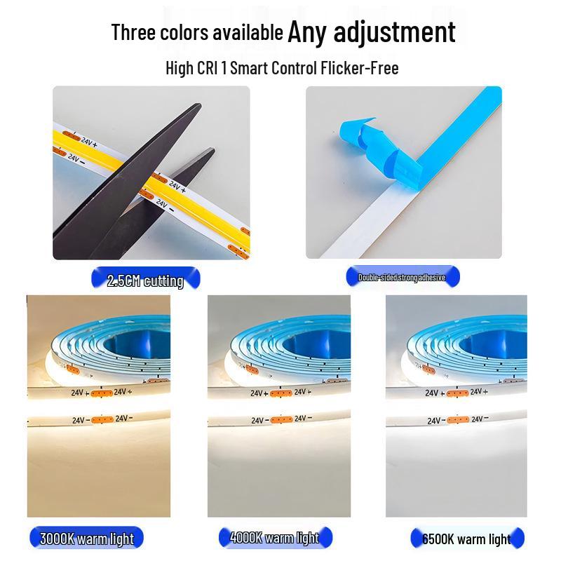 Self-Adhesive Cabinet LED Strip Light with Hand Sweep Sensor