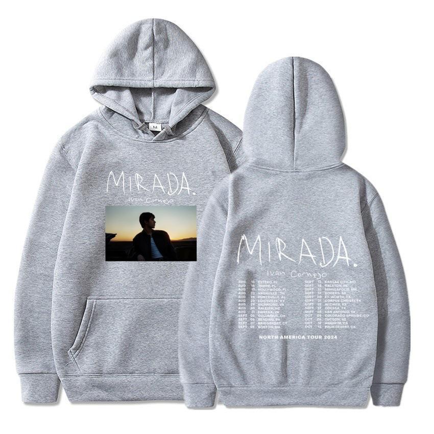 Men's 2026 Spring/Autumn Retro Trendy Hooded Pullover Sweatshirt - Loose High Street Style