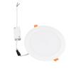 5W LEDs Recessed Lighting Downlight with IR Remote Control 16 Color & 4 Flashing Modes Dimmable RGBW Color Changing