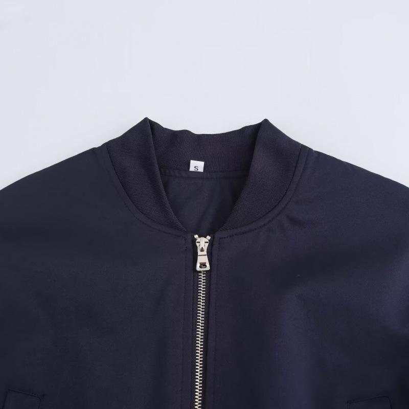 European & American Retro Women's Casual Baseball Jacket - Winter Collection