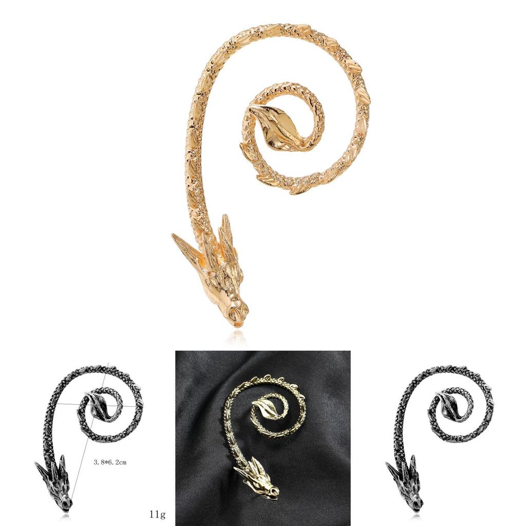 Punk Dinosaur Earring With Alloy Finish For Fashion Accessories