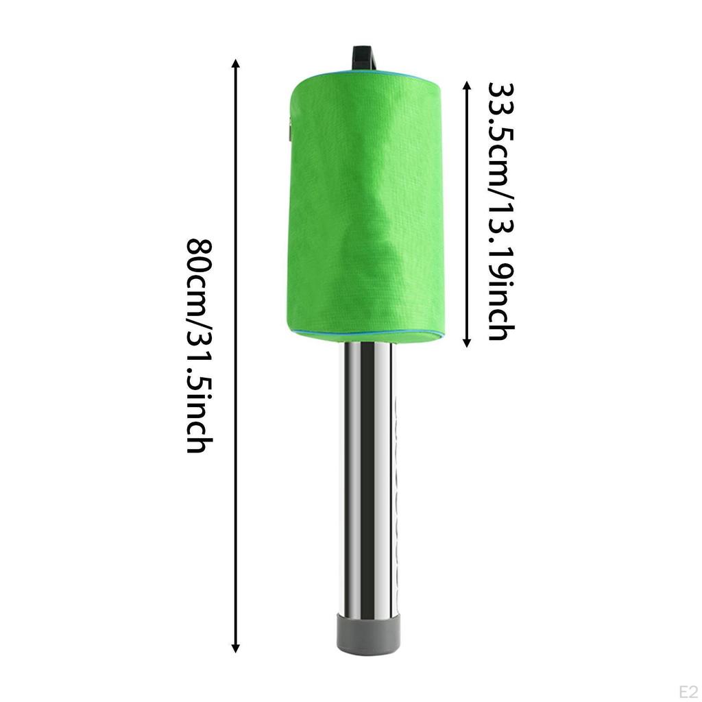 Tennis Ball Retriever 40 Balls Grabber with Pocket Storage Lightweight Gym Accessory Device Pickup
