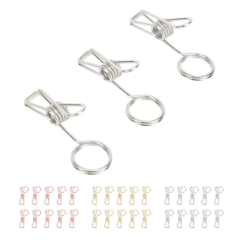 10 Pezzi Clip per Segnaposto Tavolo Metalliche Riutilizzabili Supporto Display Numero Menu da Scrivania per Matrimoni Eventi Ristoranti