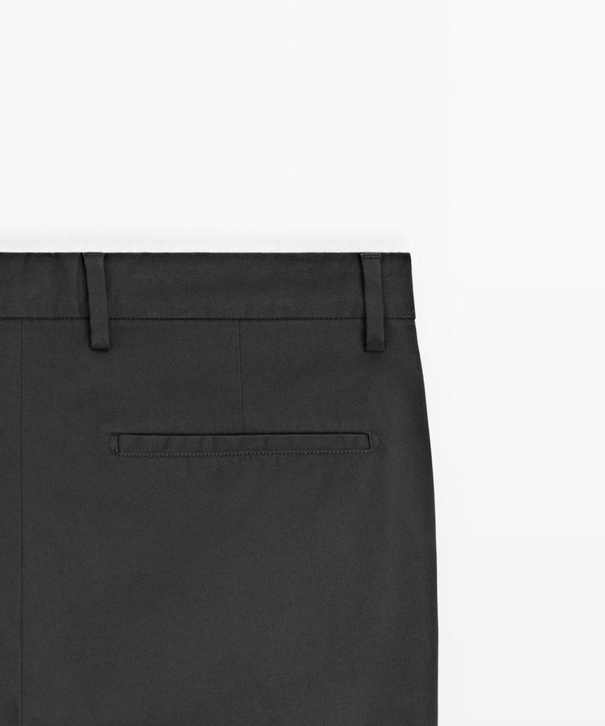 Masimodutti Cotton Slim Fit Pants