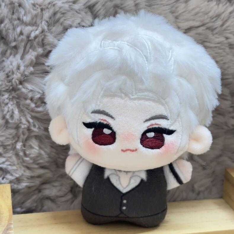10cm Anime Love And Deepspace Caleb Sylus Rafayel Zayne Xavier Mini Plush Doll Adorable Soft Starfish Body Pendant Keychain Toys
