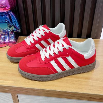 2025 Casual Sports Board Shoes Flat Bottom Color Women's Pink Shoes Women