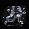3D Plastic Women Boots Chocolate Mold Lady Shoes Candy Molds Cake Decorating Tools DIY