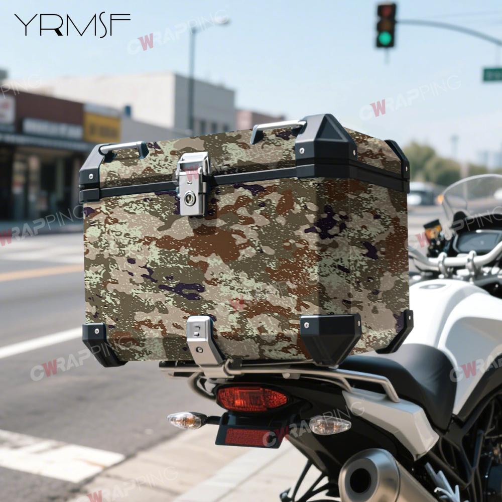 Military Green Exterior Car Vinyl for Motorcycle Desert Camouflage Mosaic Wrap Foil Car Tuning Accessories Auto Camo Motorcycles