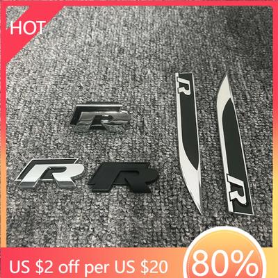 BGC1 Golf 3 4 MK3 MK4 2026 Hot For VW VOLKSWAGEN 3Pcs Metal Car Trunk Logo Sticker Grill Emblems Badge Decals For VW Golf 2 3 4 5 6 8 CX5 Kyzm5