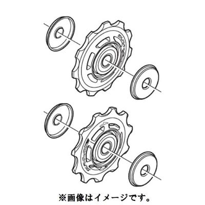 SHIMANO Rd M5100 Pulley Set Guide Tension Pulley Set Y3hl98010