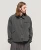 Cargobros Vintage Pigment Work Trucker Jacket (Black)