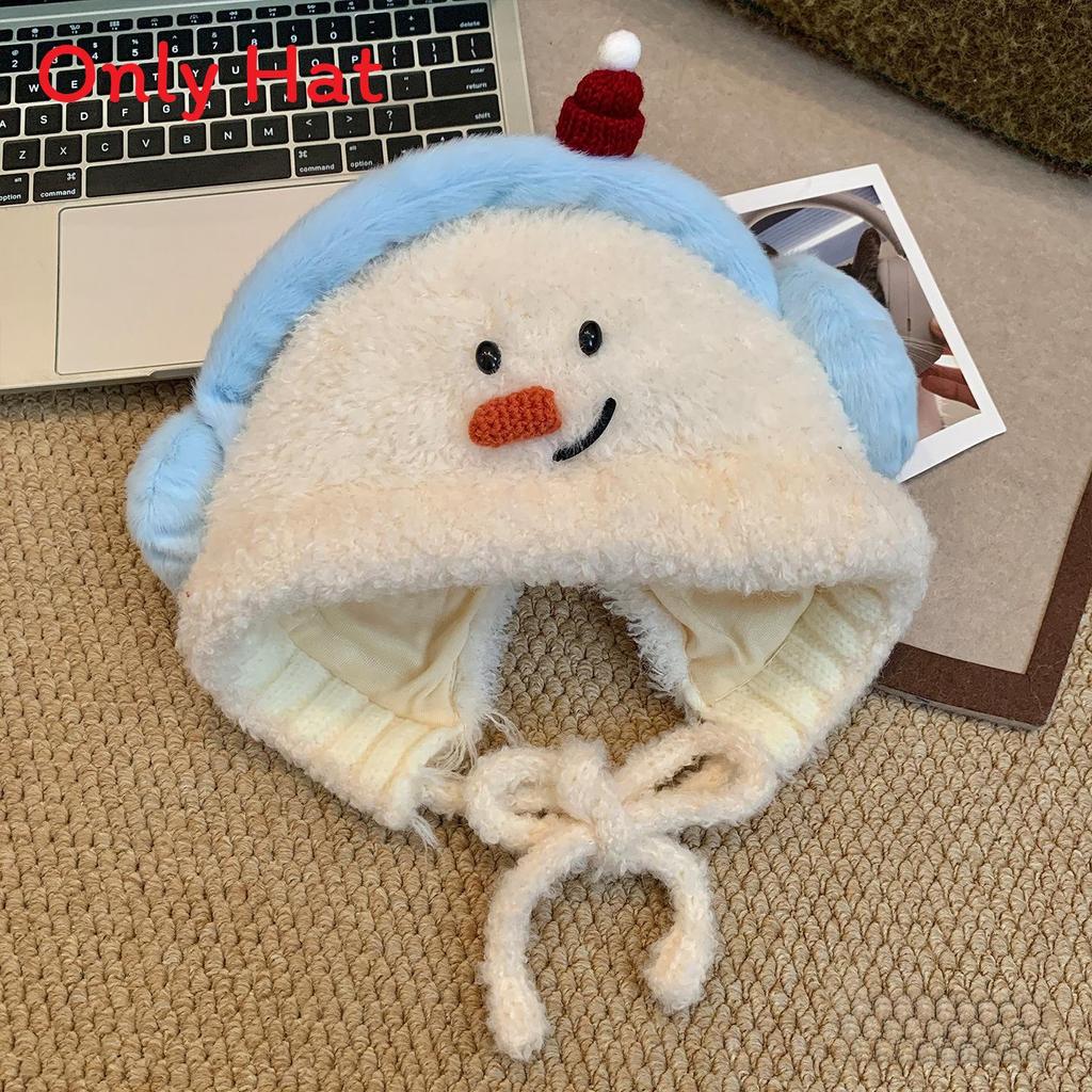 Plush Yellow Duck Beanie Hat For Women Winter Thermal Headwear Ear Coverage