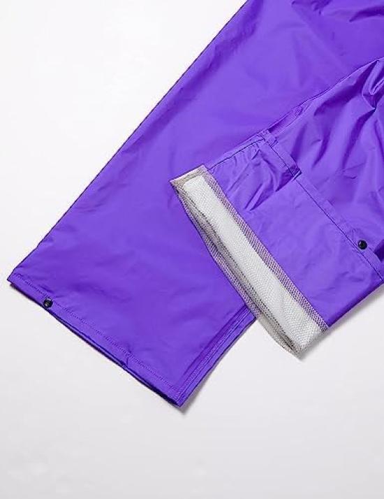 Rain Top and Bottom Fully Lining All Mind L [Document] Suit, Set, Waterproof, Mesh, Suit, Navy,