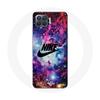 Case for Oppo A93 Nike Colorful Space Logo