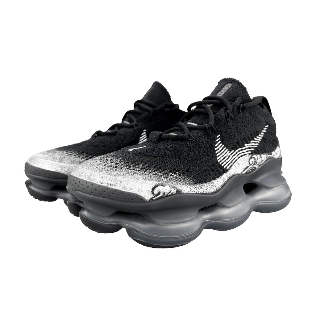 Nike Air Max Scorpion Low top Casual Running Shoes Women's Silver Black DJ4702-002(Team220-)