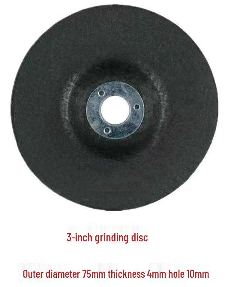 3-Inch Cutting Disc, Steel Man 75*1.2*10mm Grinding Wheel for Mini Angle Grinder
