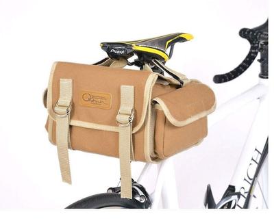 OSTRICH Canvas Satteltasche Kamel SP-731