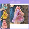 Adorable Starfish Seashell Floating Bottle Keychain For Gifts And Decorations