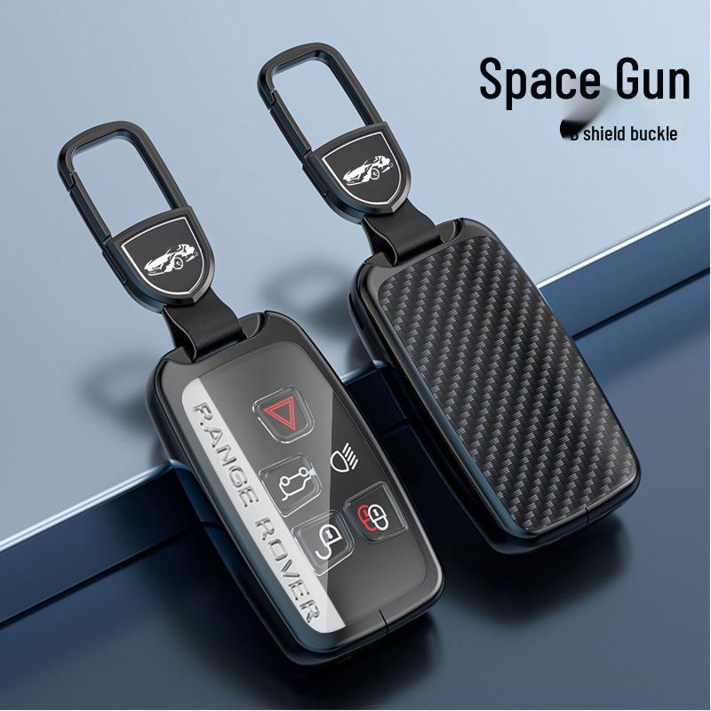 Metal Key Case for Land Rover Range Rover, Freelander, Discovery 5, Defender, Velar Cars.