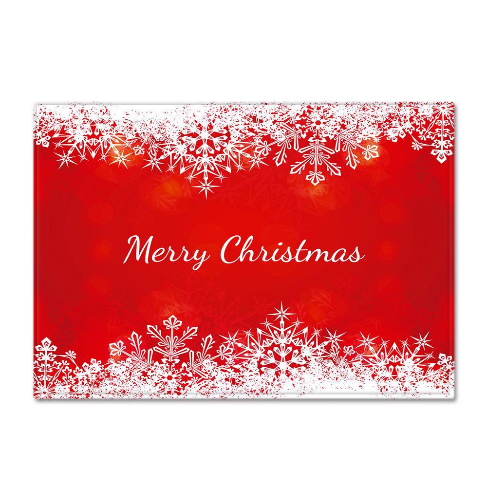 Christmas Living Room Floor Mat Bedroom Dining Room Carpet Carpet Doormat
