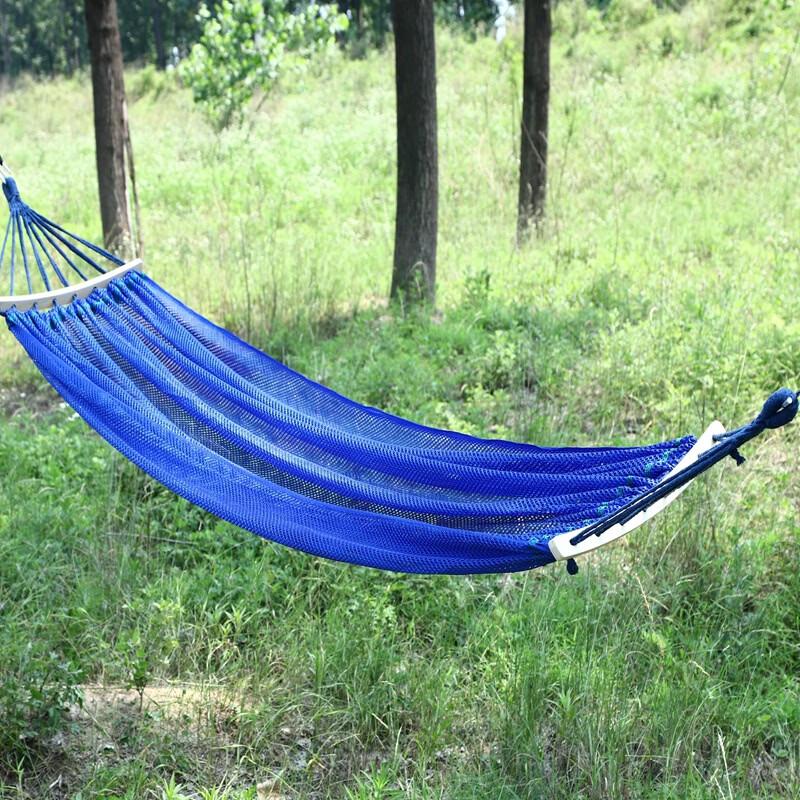 OLOEY Outdoor Camping Ice Silk Hammock
