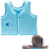 Children's Swim Vest - Swim School Approved, Anti-Jamming, Confidence Booster for Toddlers, Blue Safety Float Aid