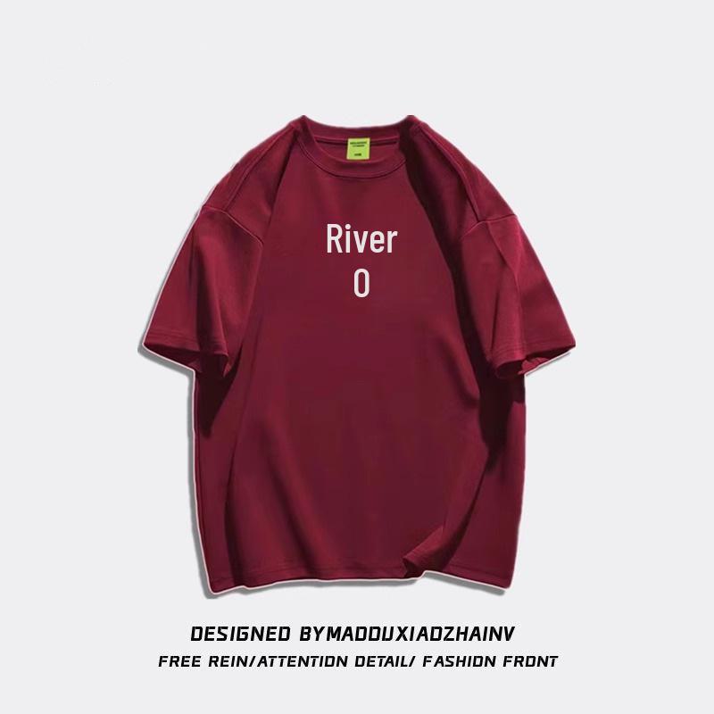 Women's Oversized Short-Sleeve Pure Cotton T-Shirt - American Brand Summer Fashion