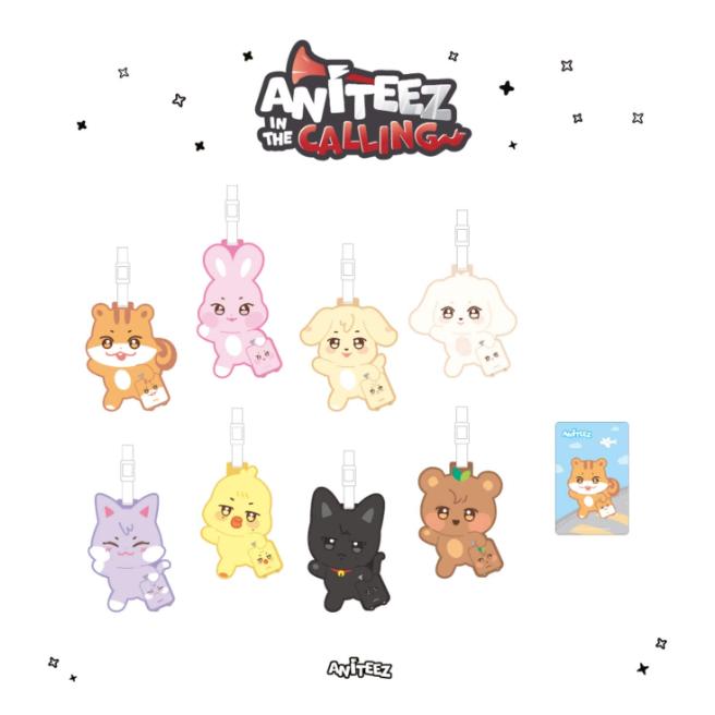 Pre-order ATEEZ ANITEEZ IN THE CALLING PVC Luggage Tag