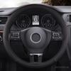 PU Leder D/O Form 38CM Auto Lenkrad Abdeckung Anti-Slip für VW Golf 7 Polo Bora passat Touran CC T6 T5 T4 Auto Zubehör