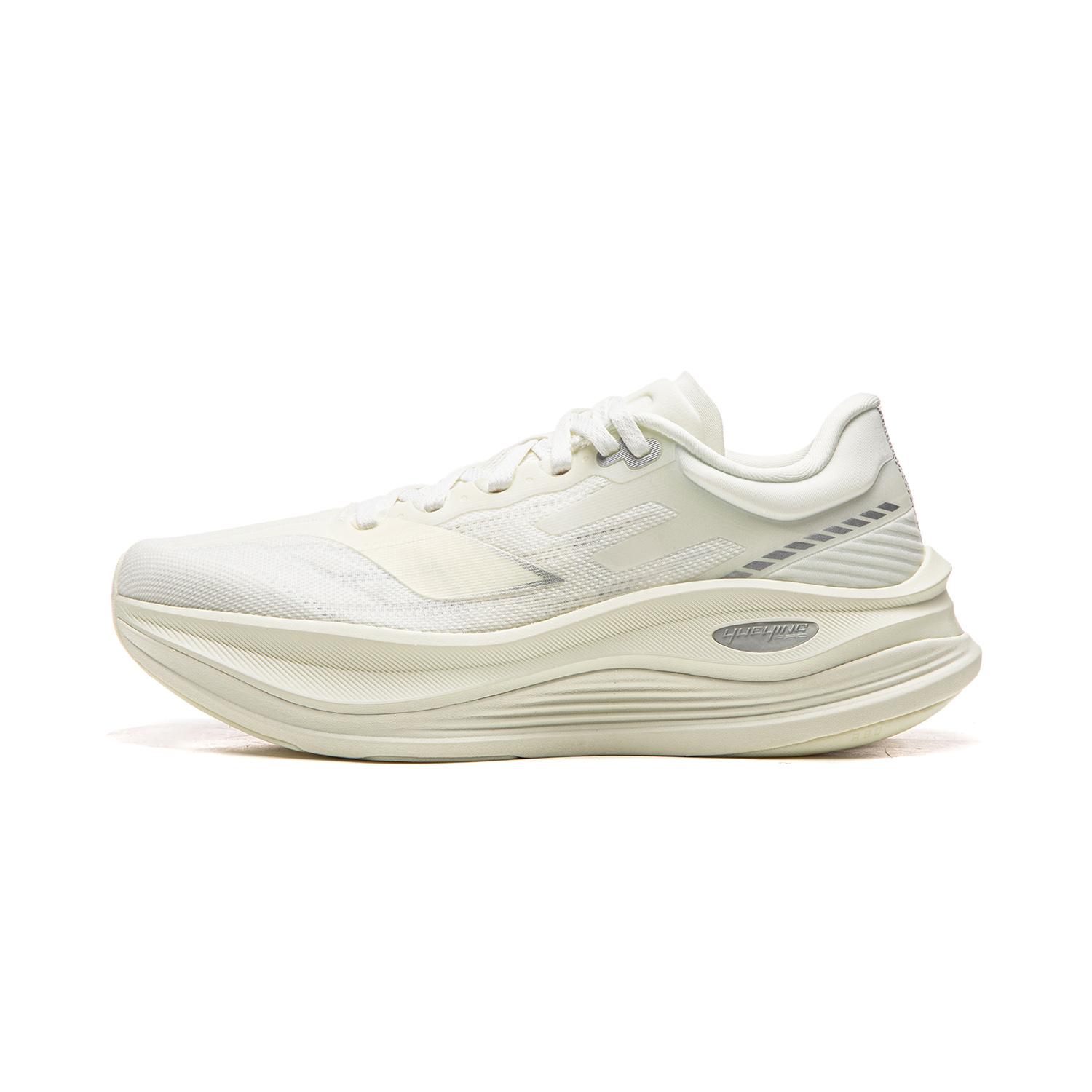 Li Ning Yueying 5pro Амортизирующие износостойкие низкие повседневные беговые кроссовки женские белые ARHW002-13 37.5